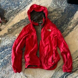 The North Face Red Windbreaker in Size Men’s M